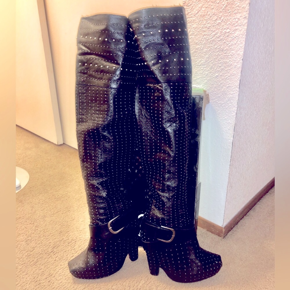 Sam Edelman Zale OTK Leather Boots
